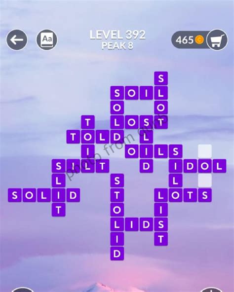 wordscapes level 392